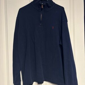 Ralph Lauren Dark Blue Half-Zip Sweater